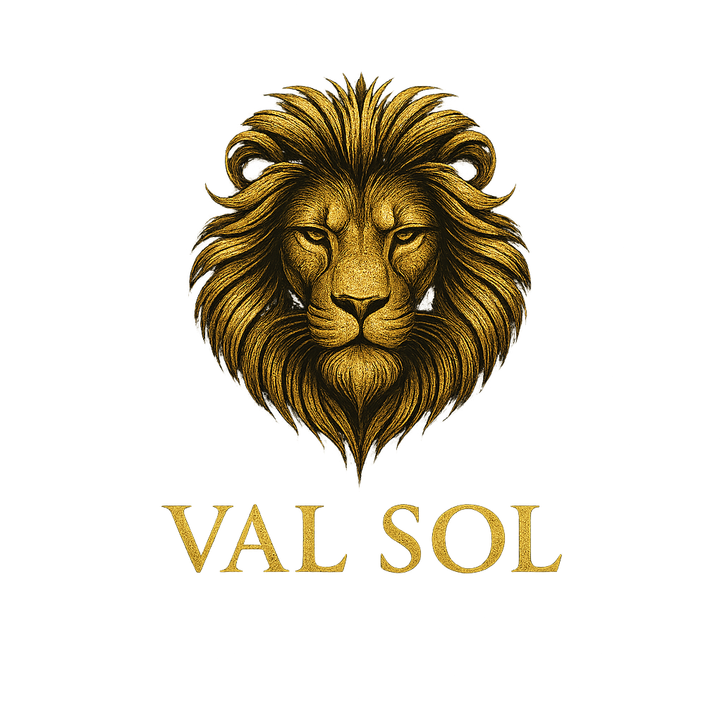 Val Sol / Sacred Lion - Premium Embroidered Hoodie (Unisex)